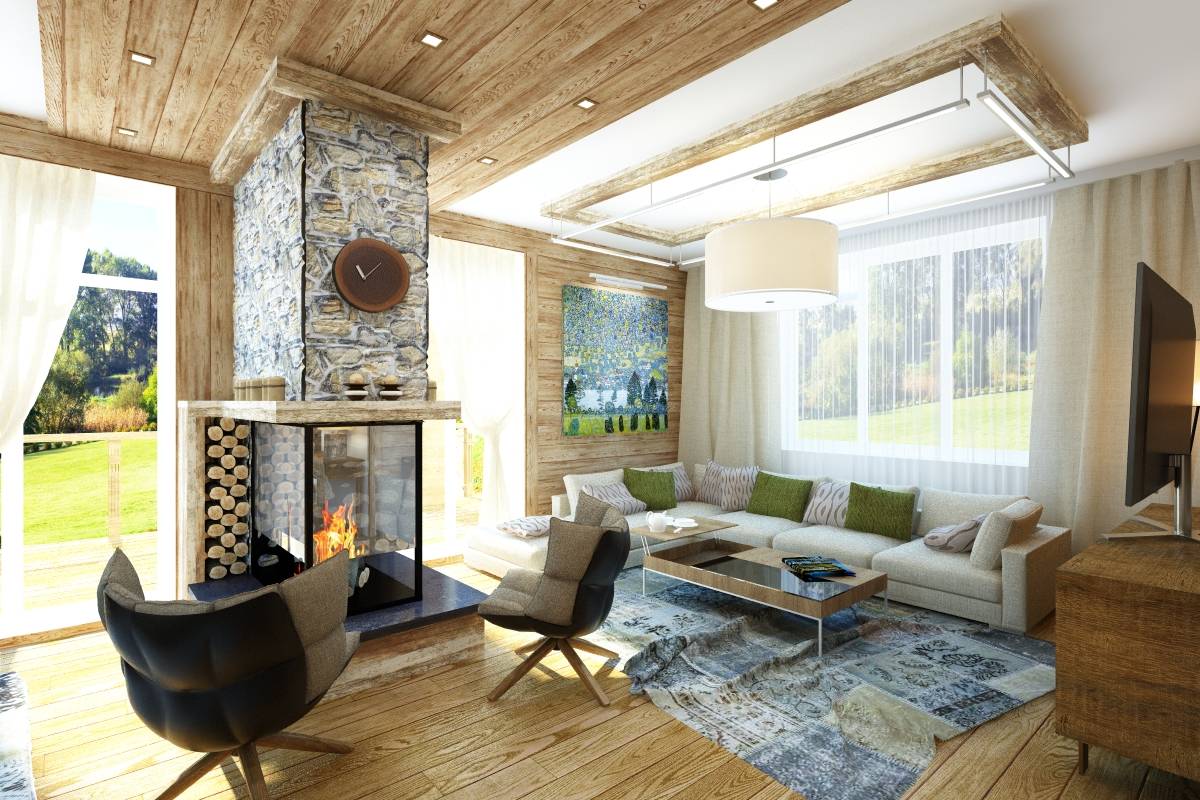 Дизайн интерьера в стиле шале: как создать уют альпийского домика в городской квартире - все курсы онлайн