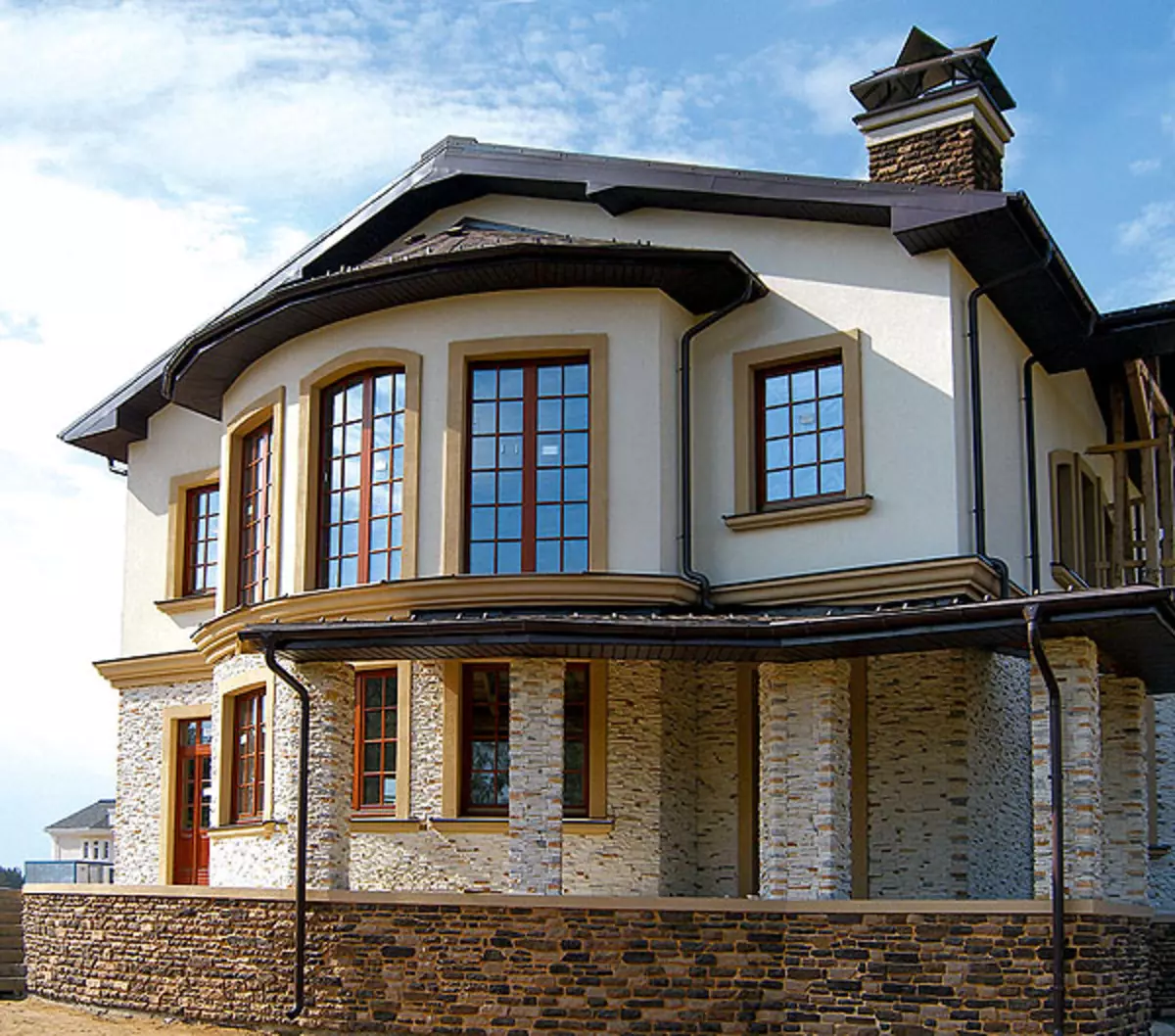 Отделка фасада дома (50 фото): как сделать дом привлекательнее и теплее - «дизайн дома»