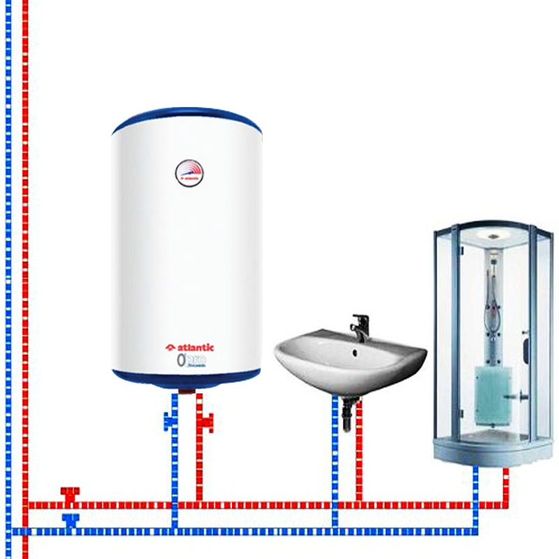 Схема подключения нагревателя воды накопительный
