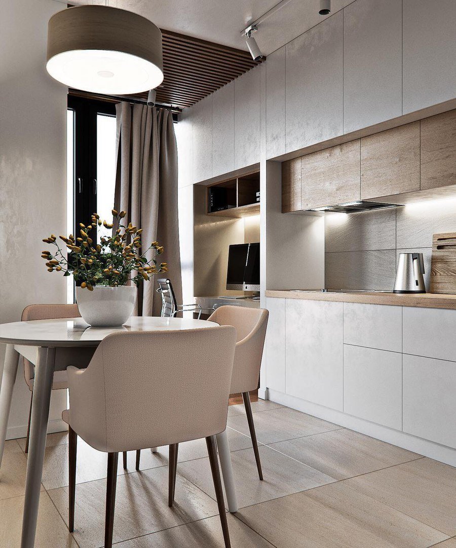 красивые кухни дизайн в квартире в современном стиле