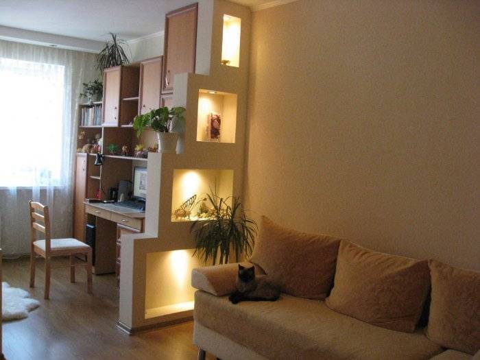 Установка перегородки из гипсокартона в комнате: 6 шагов