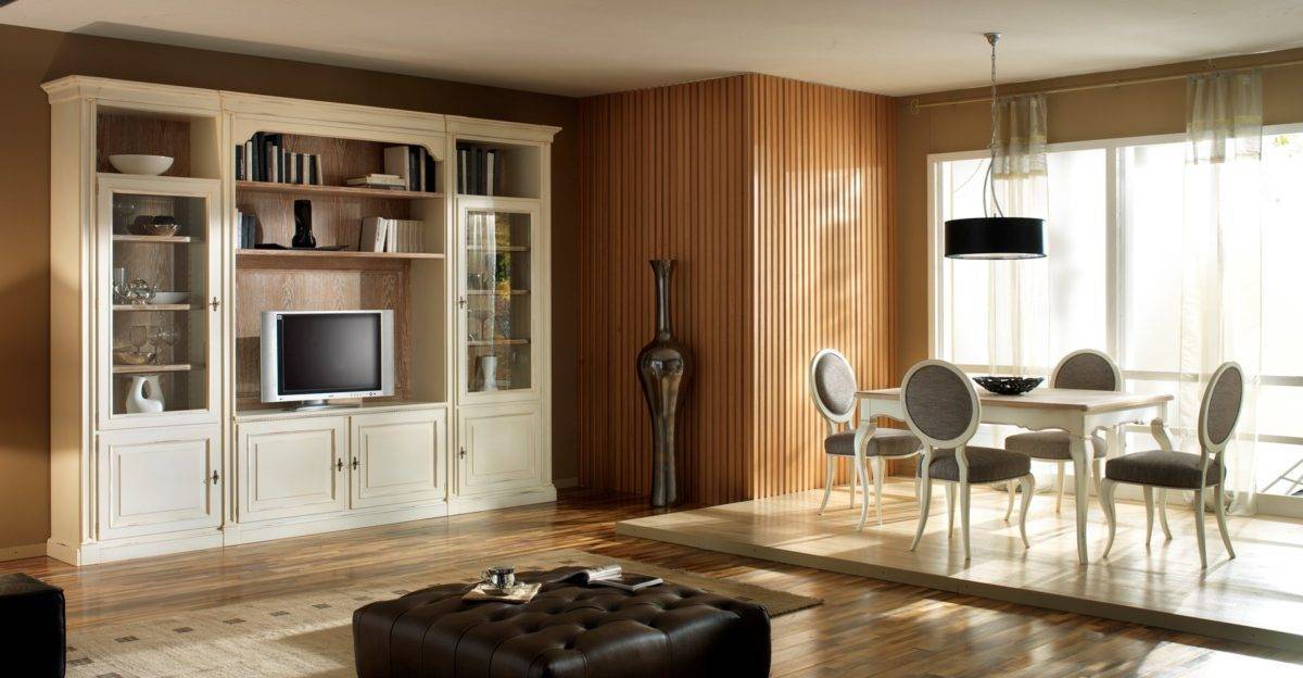 Гостиная в стиле модерн: мебель для гостиной и кухни, фото дизайна