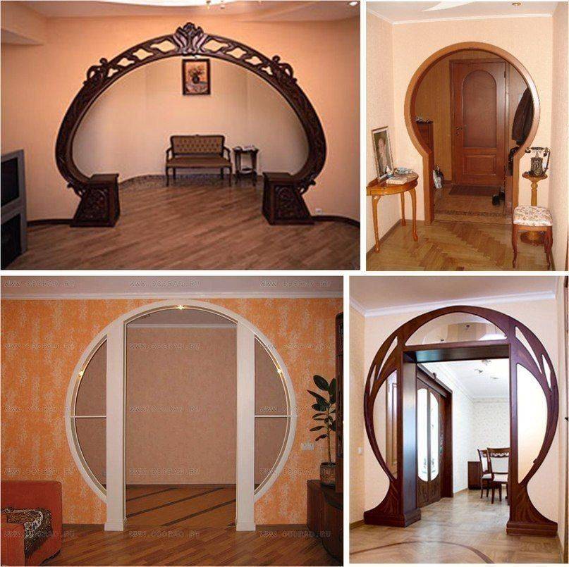 Оформление арки в квартире своими руками с фото