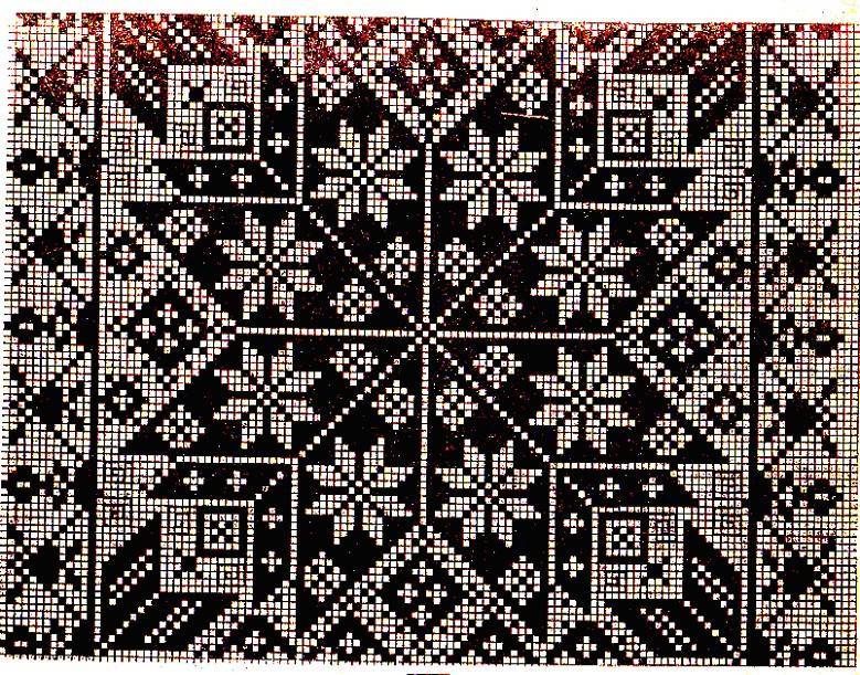 Техника выполнения вышивки болгарским крестом: особенности