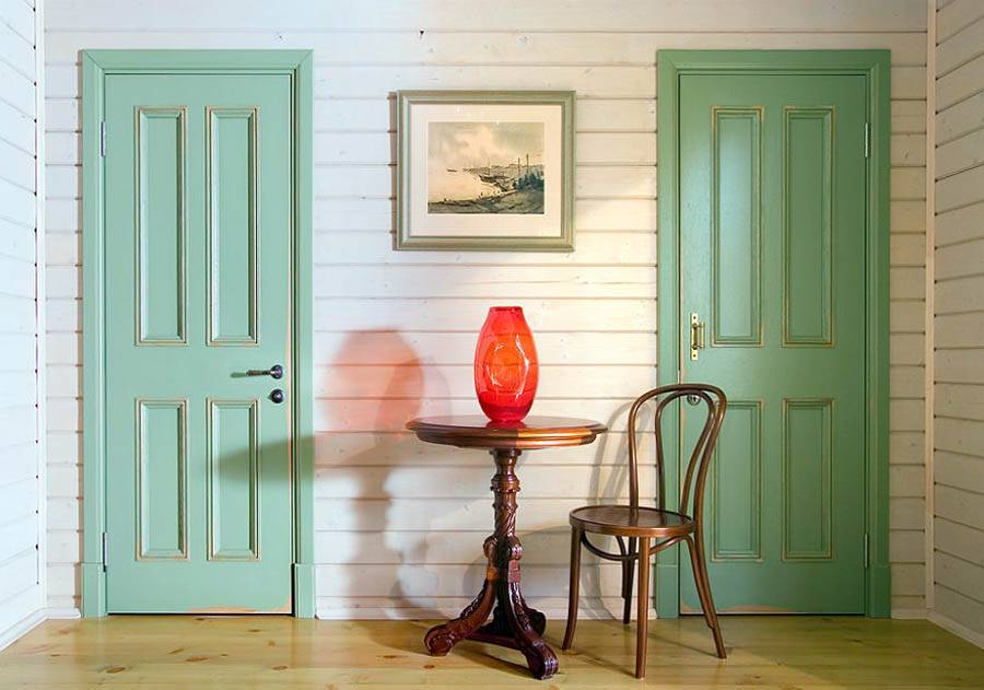 Покраска деревянных дверей: входных и межккомнатных своими руками