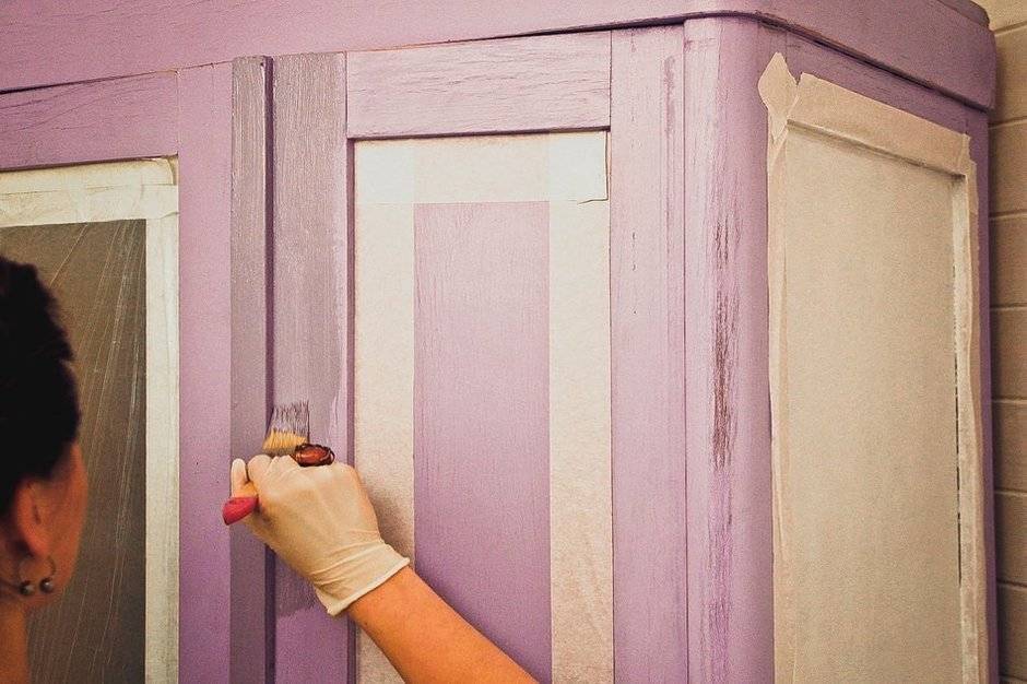 Как покрасить шкаф своими руками: в белый цвет, какой краской, фото