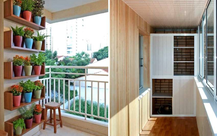 Как сделать стеллаж на балкон своими руками: идеи и воплощение