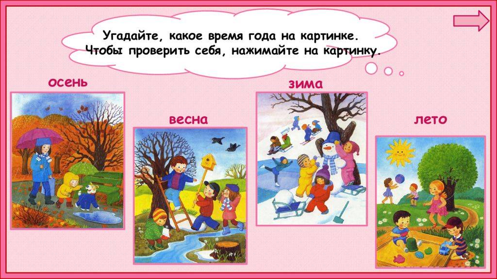 Какое время года лучше книга. Какое время года на картинке. Угадайте время года. Времена года картинки для детей.