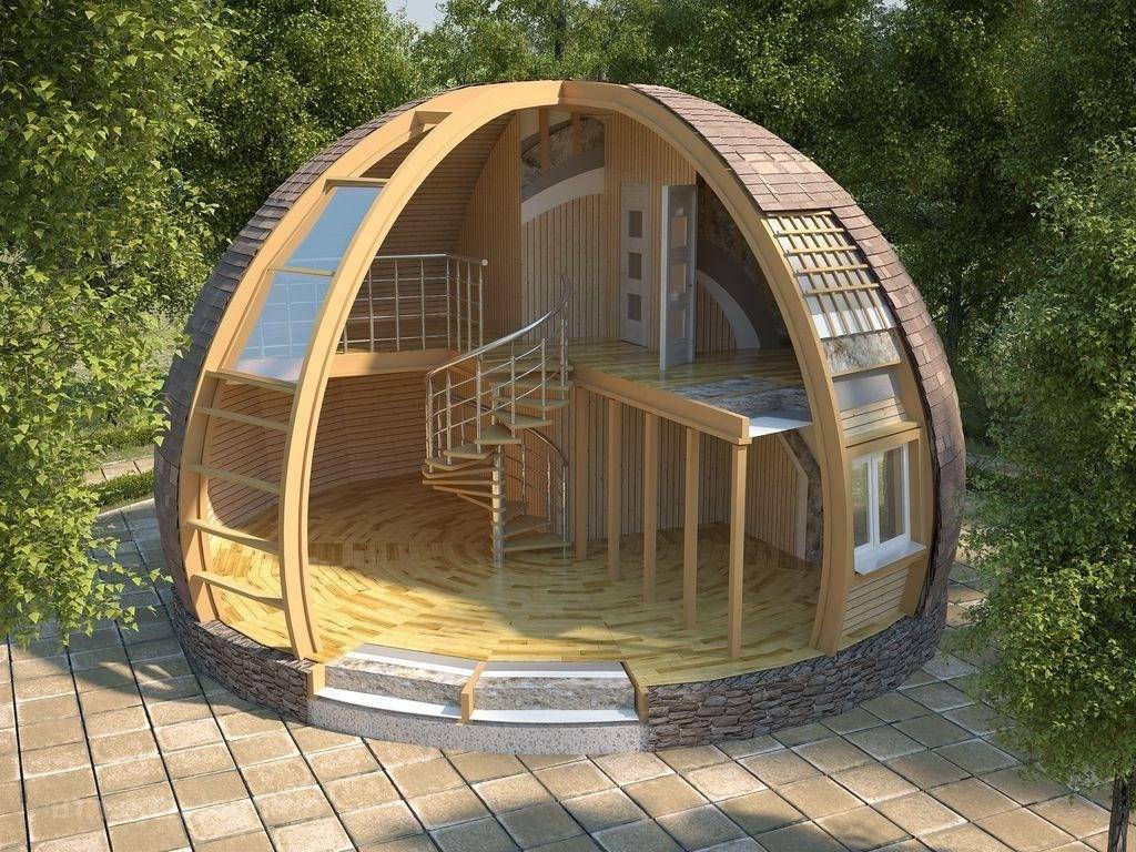Круглые интерьеры: особенности и идеи