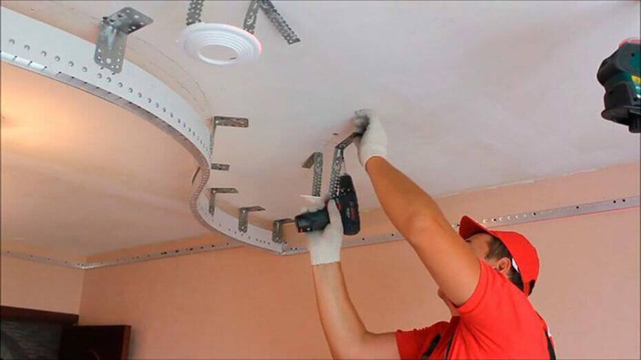 Как установить натяжные потолки без нагрева своими руками?