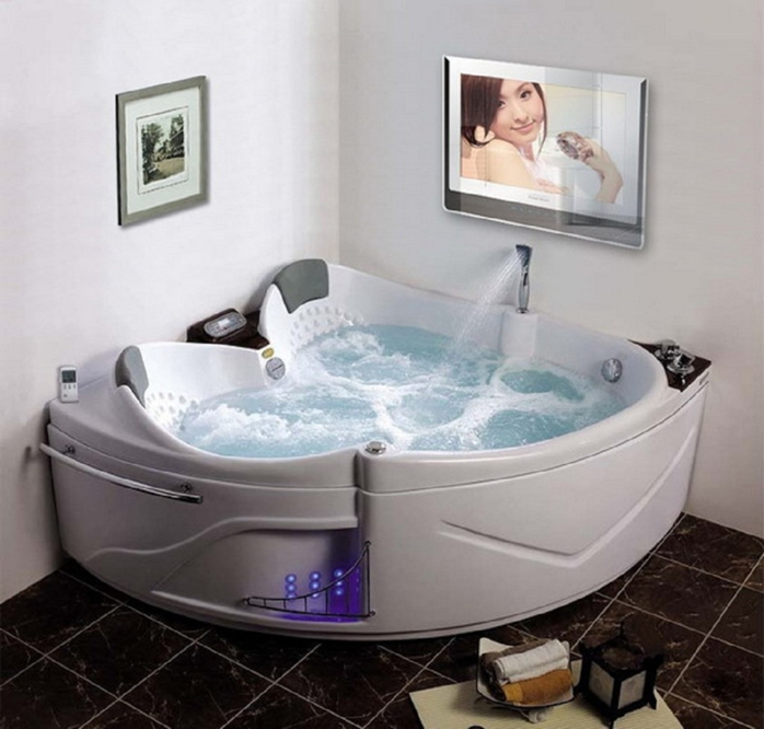 ванны с гидромассажем для двоих jacuzzi