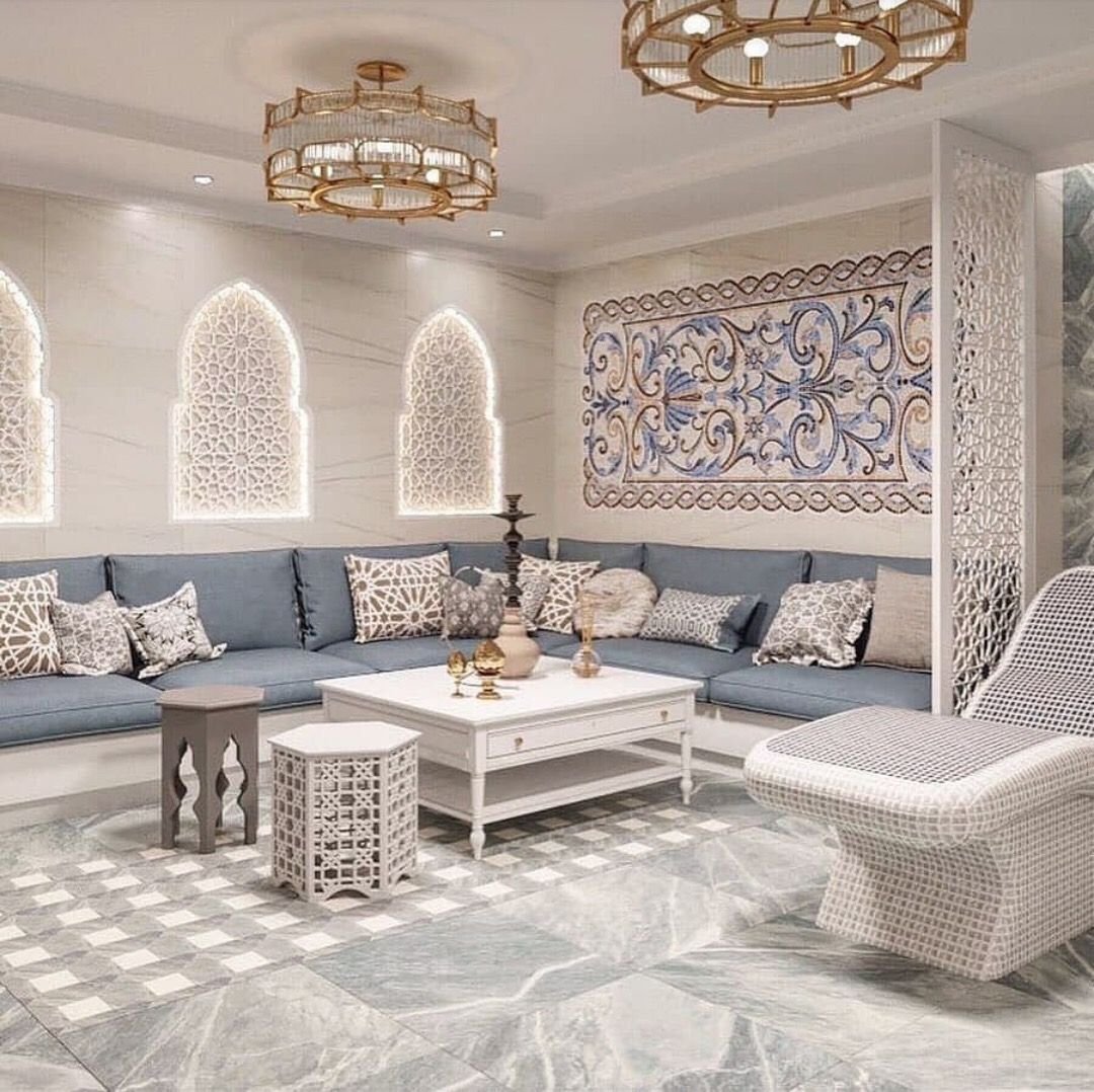 гостиная в арабском стиле