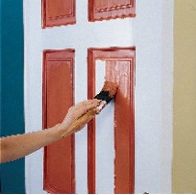 Чем покрасить межкомнатные двери из дсп?
