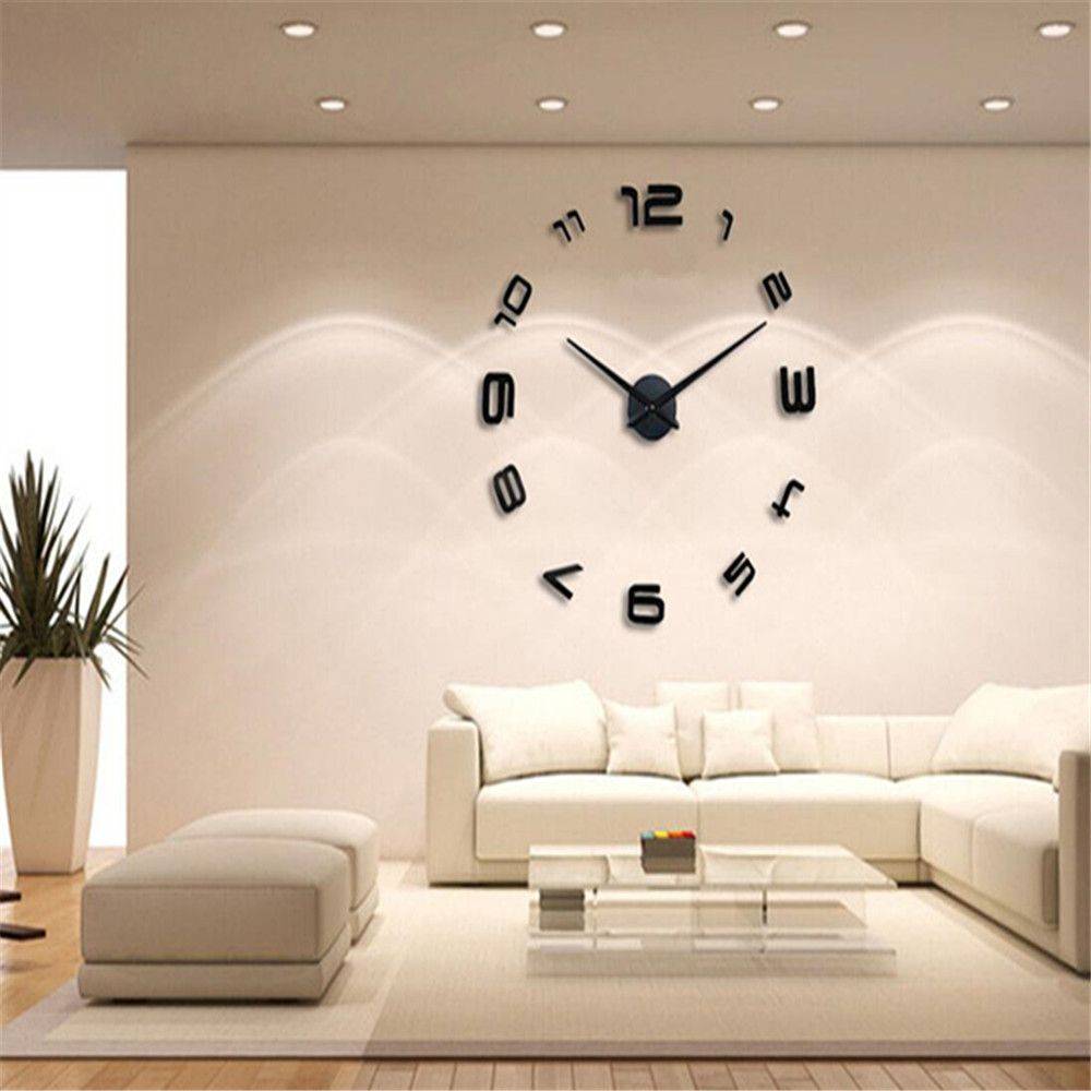 Часы для гостиной - 65 фото оригинальных идей в интерьере гостиной