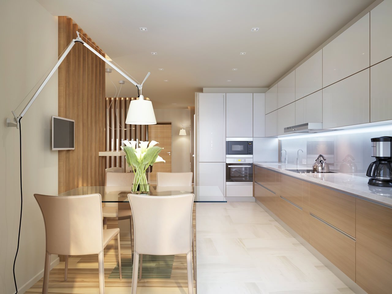 Дизайн кухни 16 кв. м – 40 фото, 6 планировок и 8 реальных кухонь