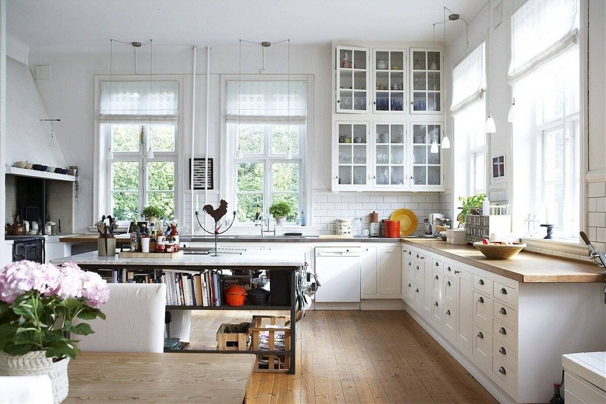 Кухня в скандинавском стиле - уютный и строгий дизайн (85 фото)