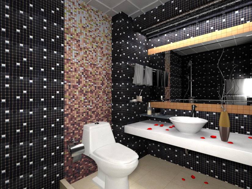 Ванная комната дизайн отделка панелями фото дизайн