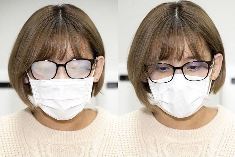 Люди в сети поделились способами ношения маски, чтобы не запотевали очки
