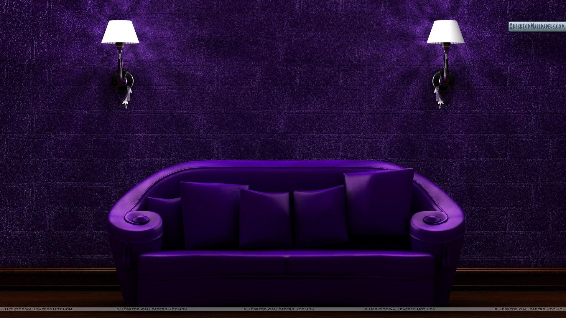 Фиолетовый цвет в интерьере, сочетание сиреневого цвета в интерьере фото
