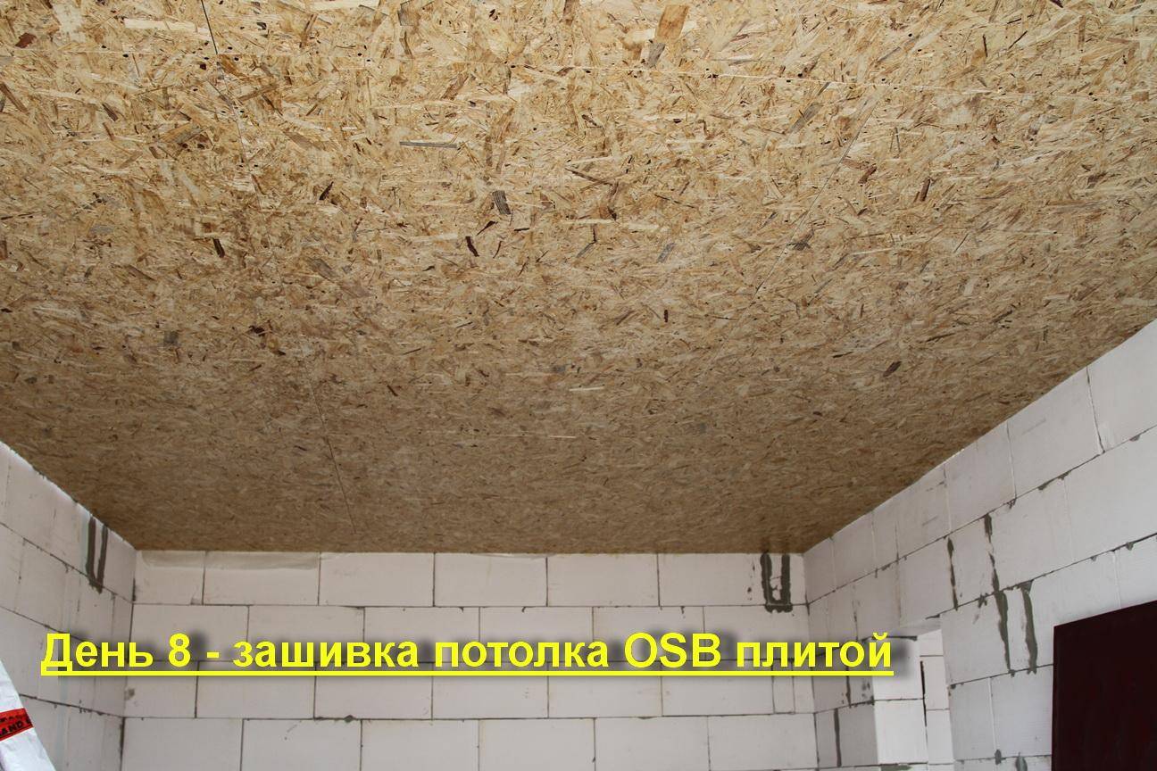 Всё, что нужно знать владельцу жилья о том, как самостоятельно обшить потолок осб плитой
