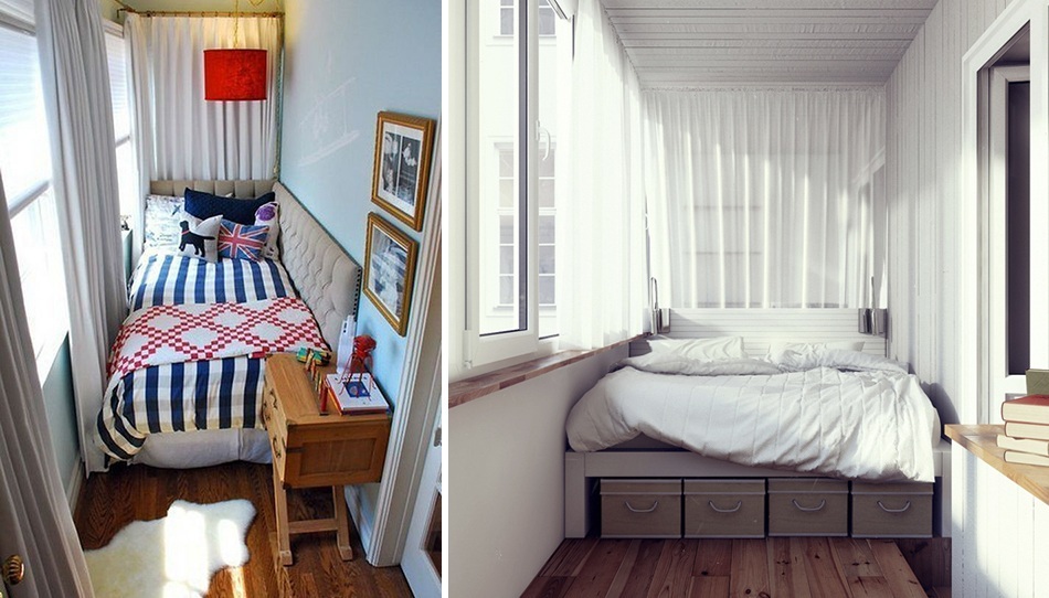 Дизайн спальни с балконом: на что обратить внимание до начала работ, подходящие стили для совмещенного пространства - 21 фото