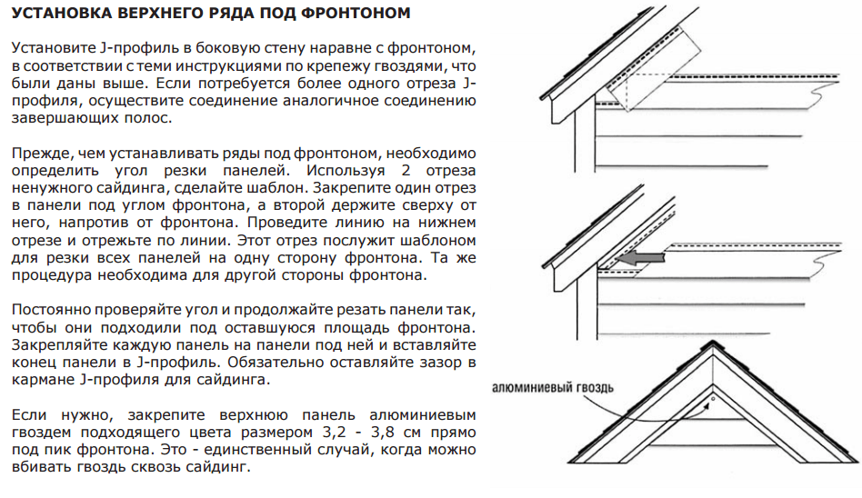 Обшивка фронтона сайдингом: пошаговая инструкция, описание технологии и рекомендации :: syl.ru