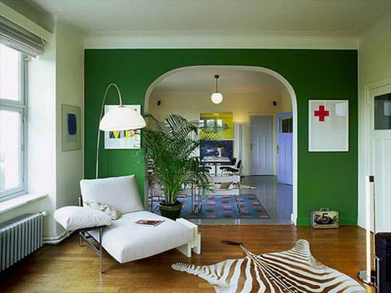 Покраска комнаты в 2 цвета варианты фото
