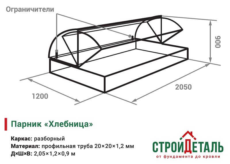 Чертежи для парника бабочка