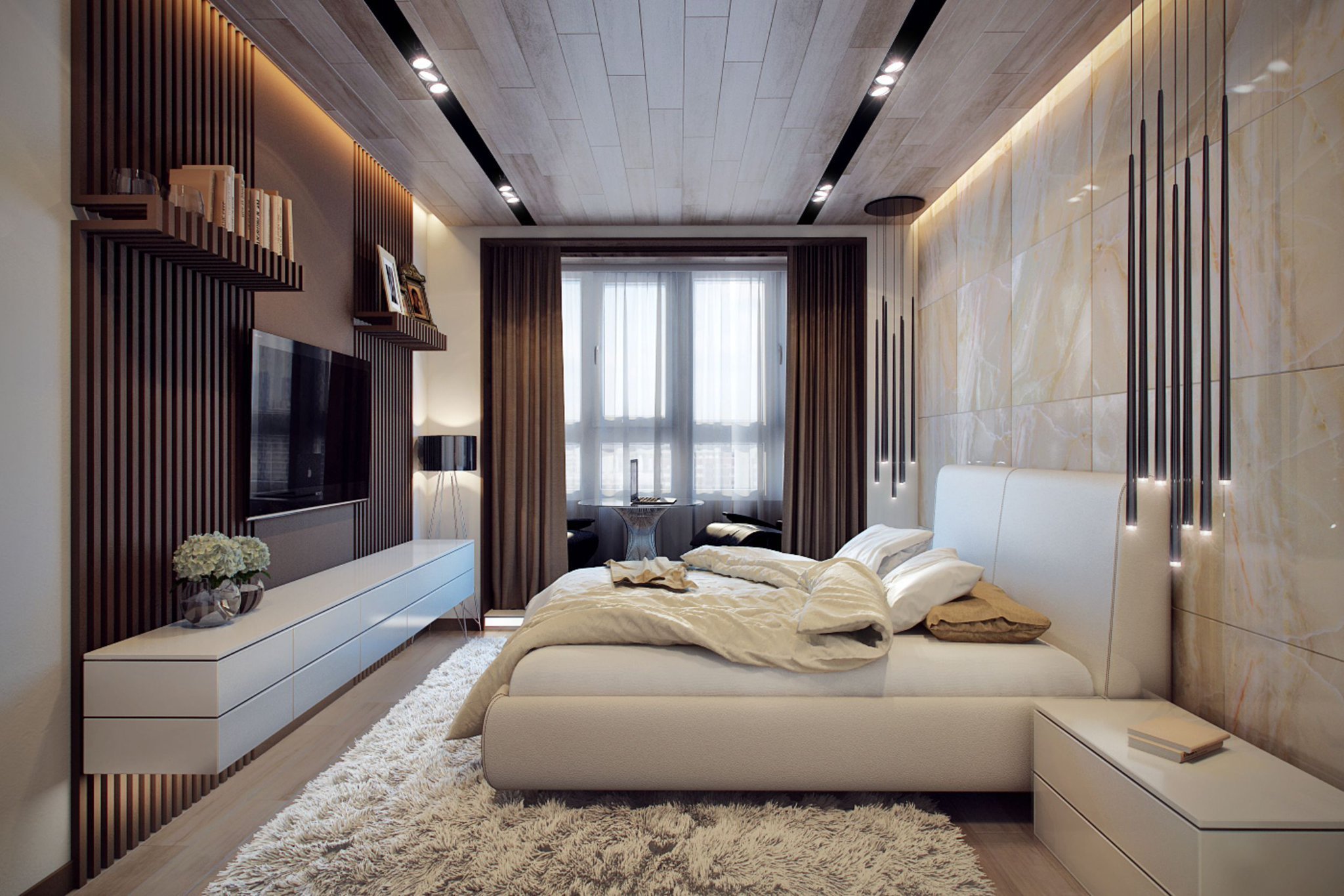 современные стили интерьера спальни