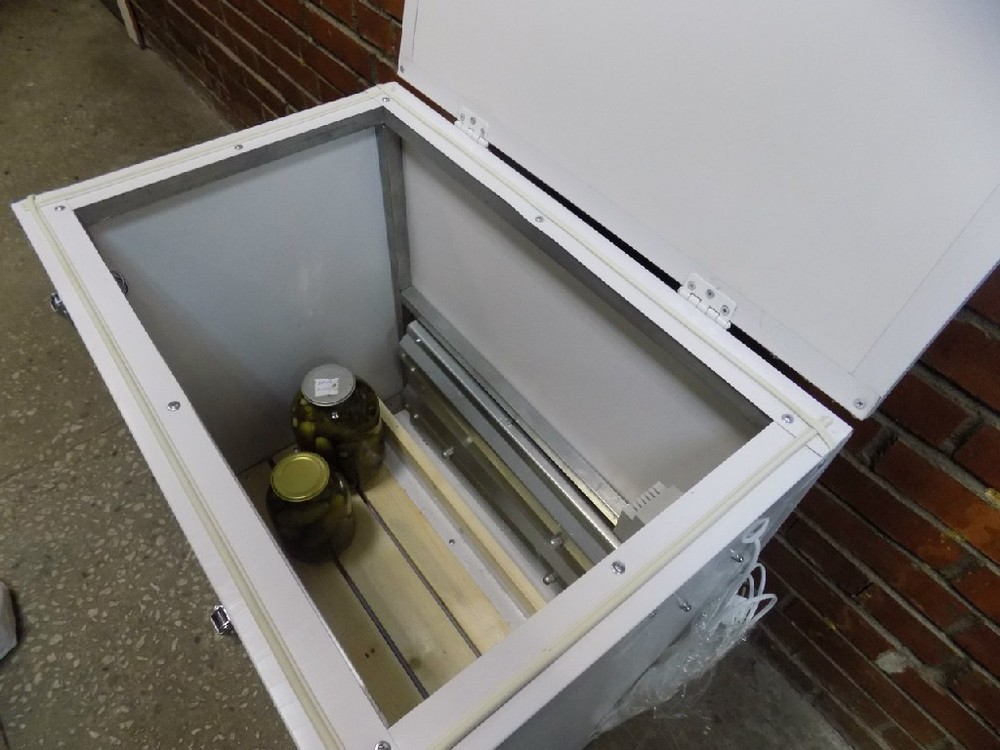 Балконный погребок для хранения овощей зимой: как сделать термоящик на балконе