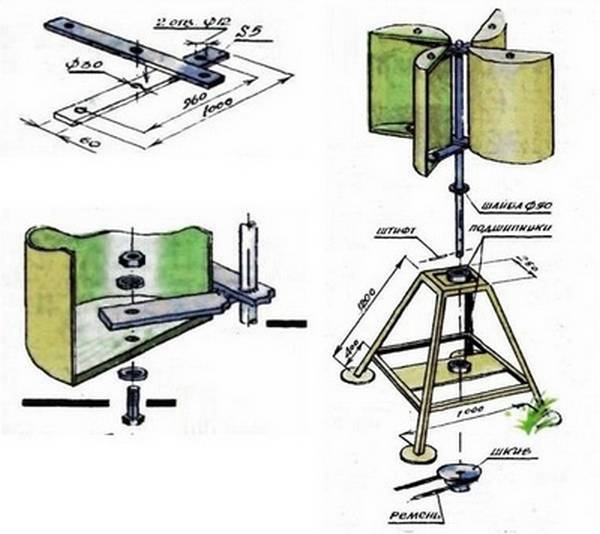 Мини-ветрогенератор: создание своими руками ветряка из шагового двигателя от принтера, устройство для зарядки автомобильной акб