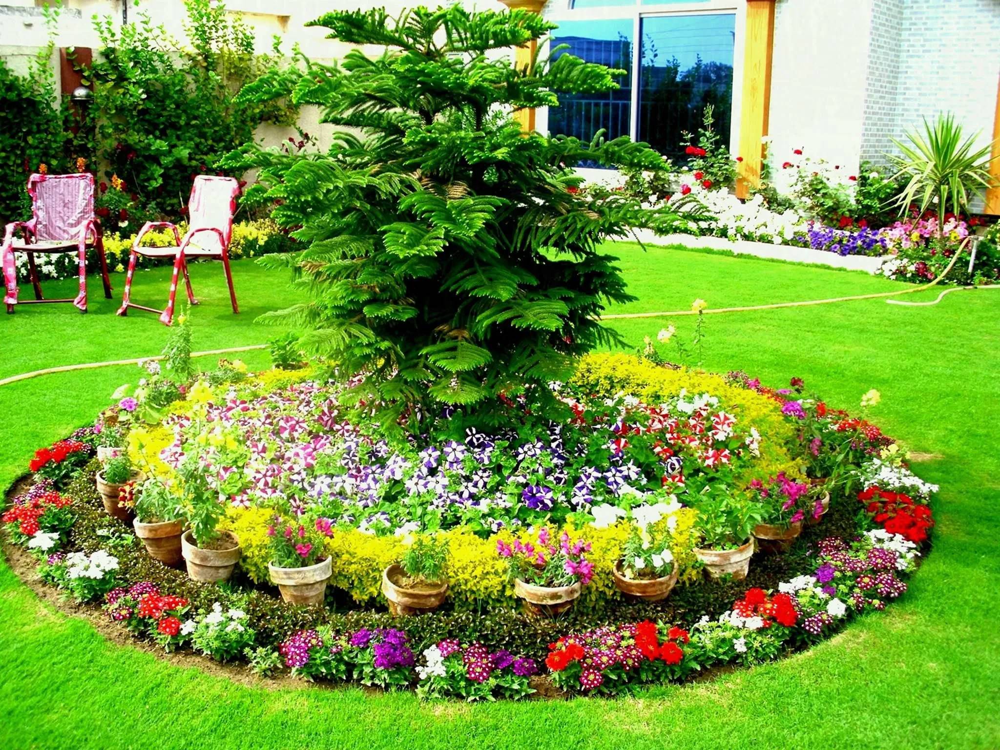 Ландшафтный дизайн дачного участка - 100 красивых идей для дачи и сада (фото)