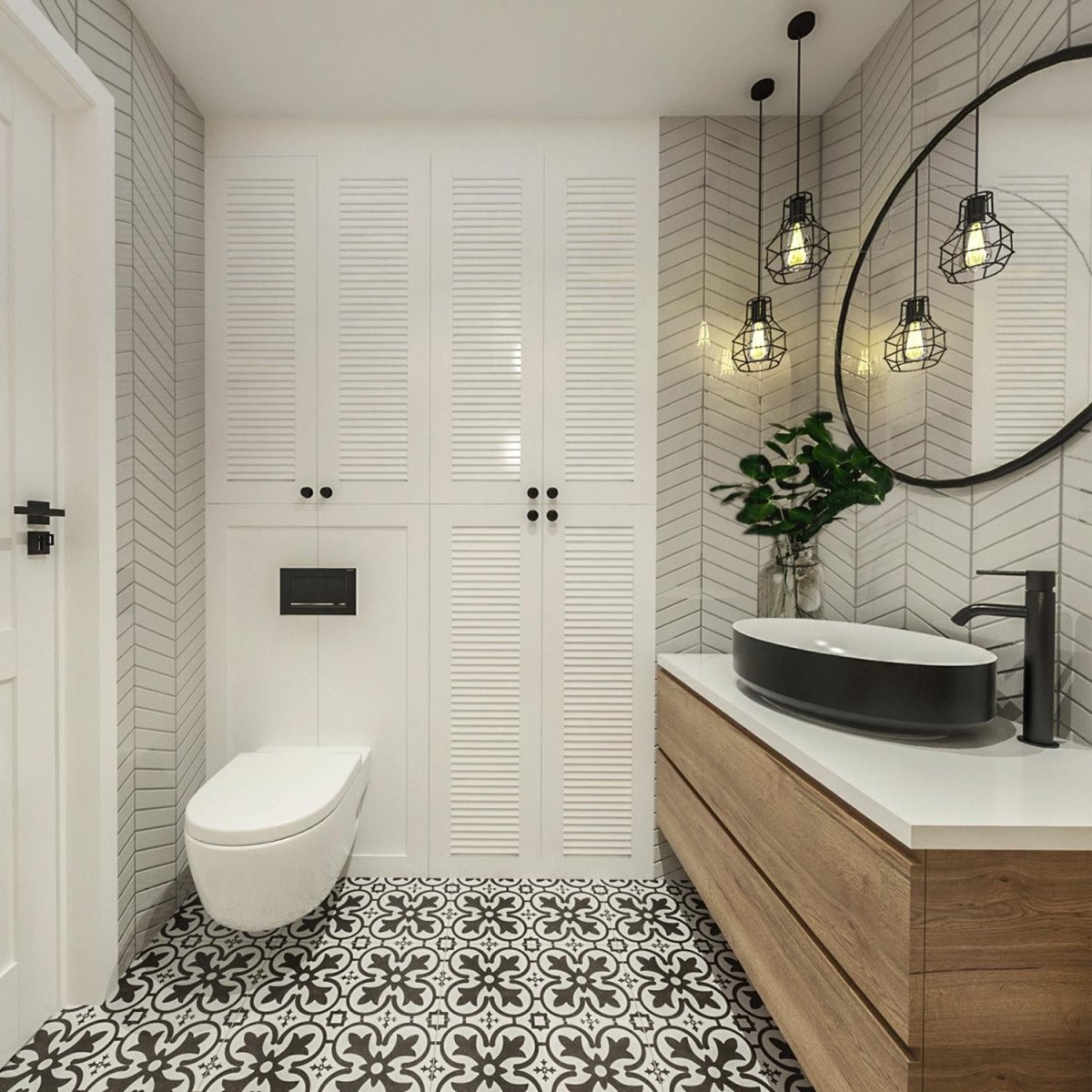 Ванная комната в скандинавском стиле (60 фото): дизайн интерьера, идеи для ремонта - houser.su