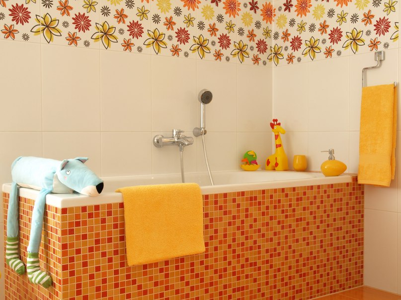 Чем отделать стены в ванной комнате кроме плитки - идеи