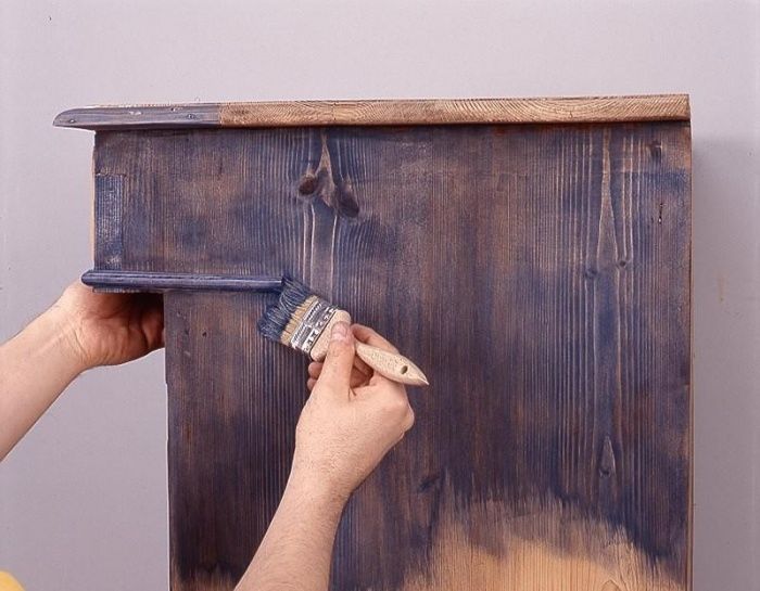 Как покрасить мебель из дсп своими руками в другой цвет в домашних условиях, из ламинированного дсп