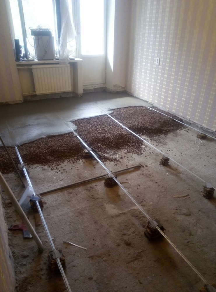 Выравнивание пола — все способы и процесс пошагово