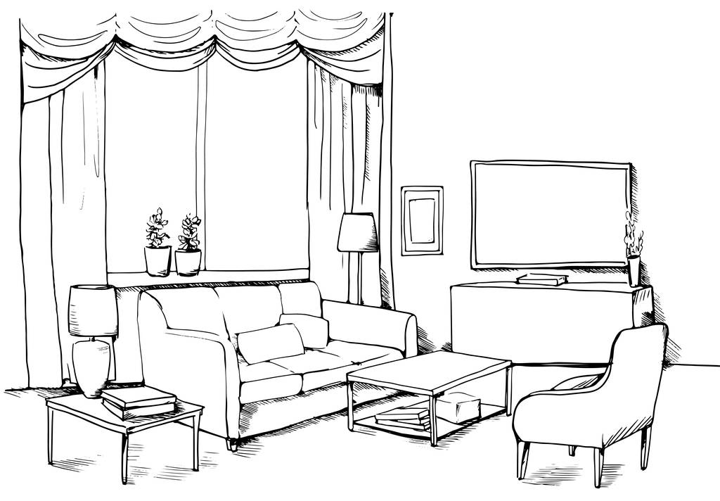 Как нарисовать комнату: размеры, дизайн, особенности и проекции
