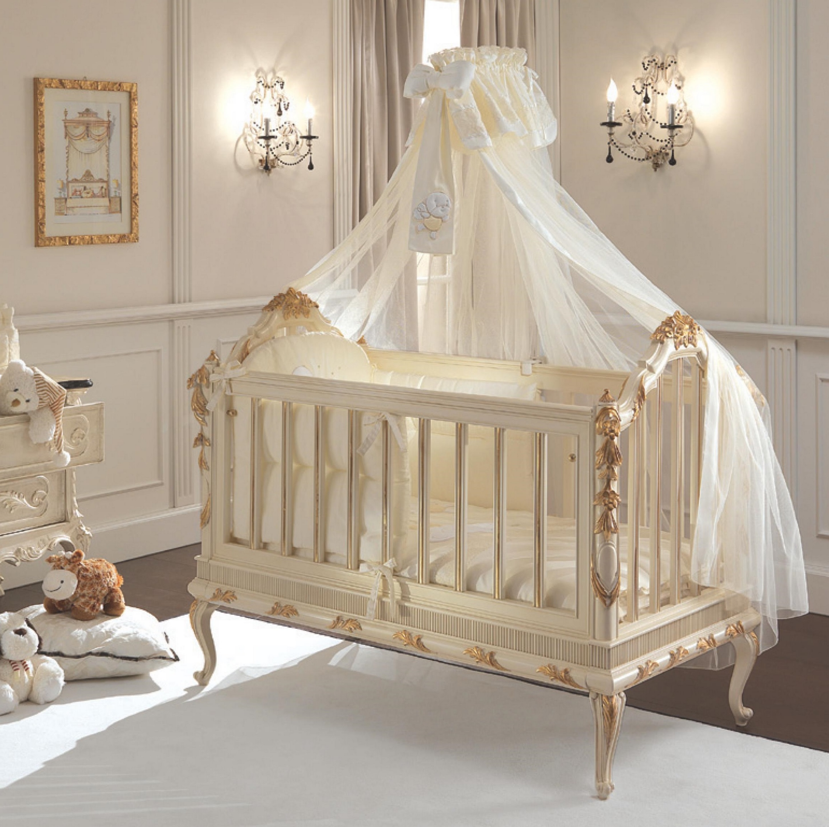 Куплю кроватку для новорожденного б. Кроватки Giovanni Baby Crib. Красивые кроватки для новорожденных. Дорогие детские кроватки. Королевские кроватки для новорожденных.