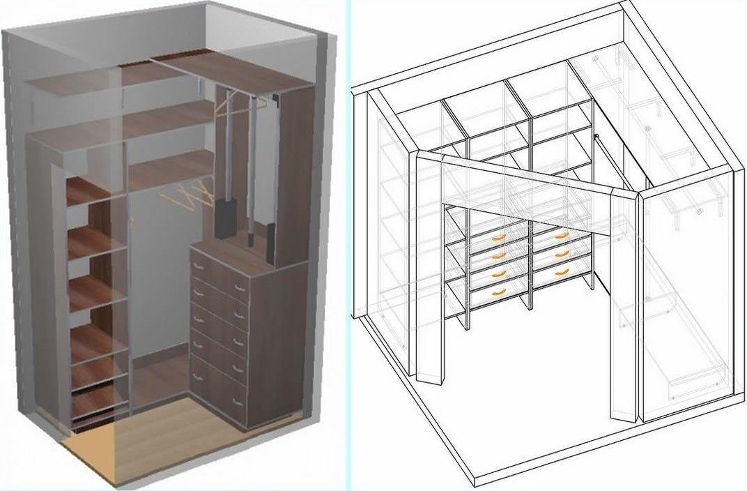Планировка гардеробной комнаты с размерами (107 фото): проект на 1,5, 2, 3 и 4 кв. м, спроектировать, как спланировать своими руками – ремонт своими руками на m-stone.ru