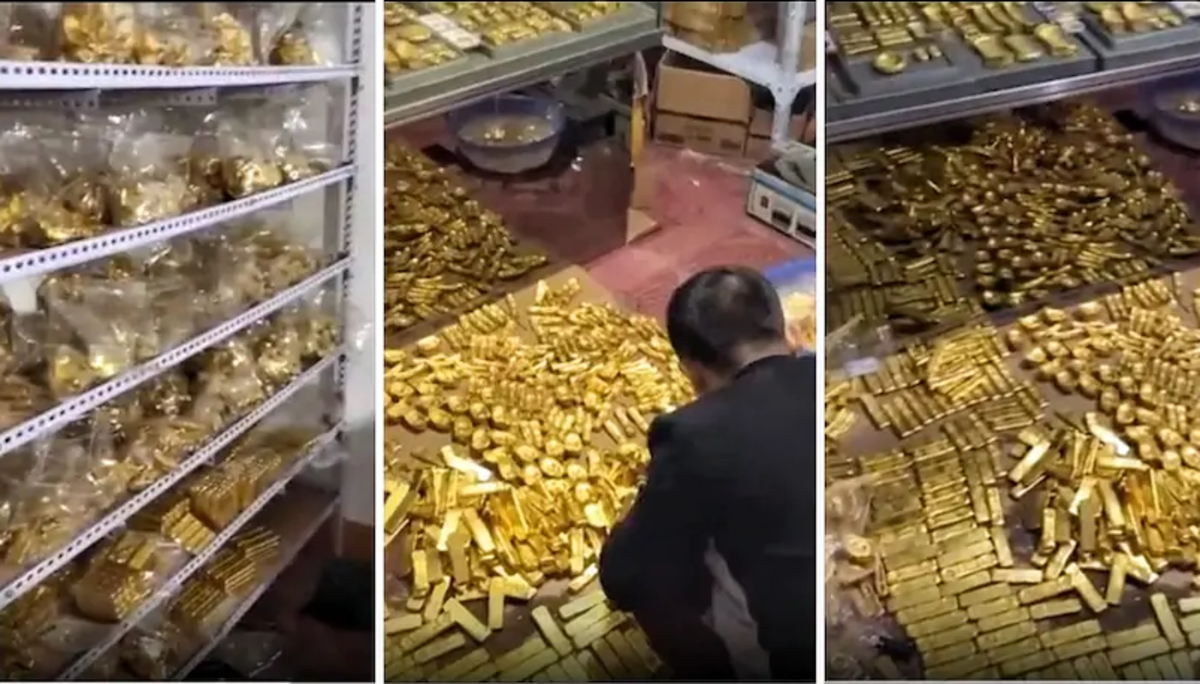 Хотела золотой а был. Мэр Гуанчжоу 13 тонн золота. Мэр Гуанчжоу золото. Китайский чиновник 13 тонн золота. Конфискованное золото.