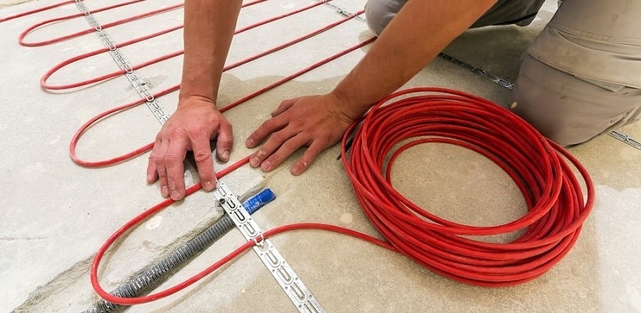Как правильно уложить кабель для теплого пола своими руками - myprofnastil