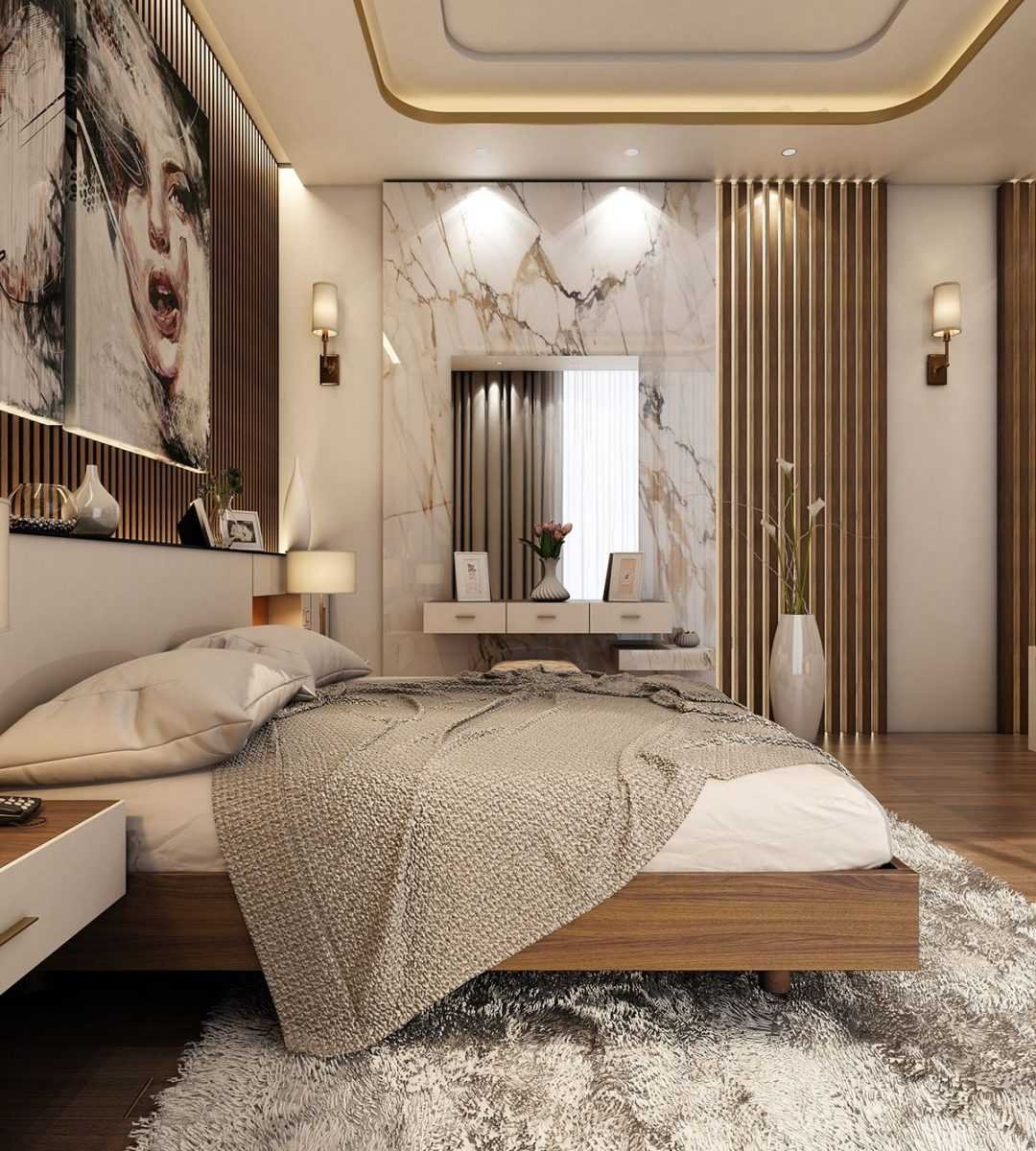 Дизайн спален — оформление спокойного стиля (+40 фото)