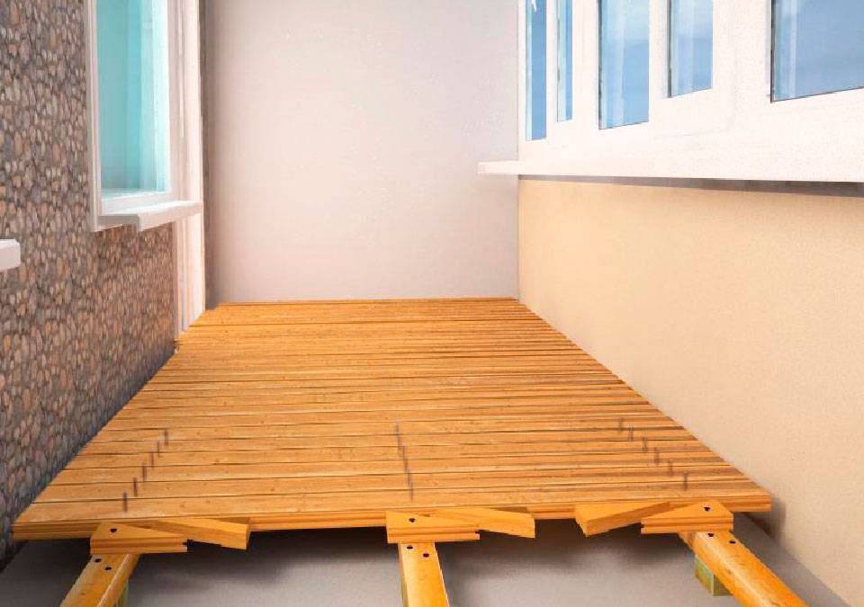 Как сделать пол на балконе – советы от ремонтпрофи