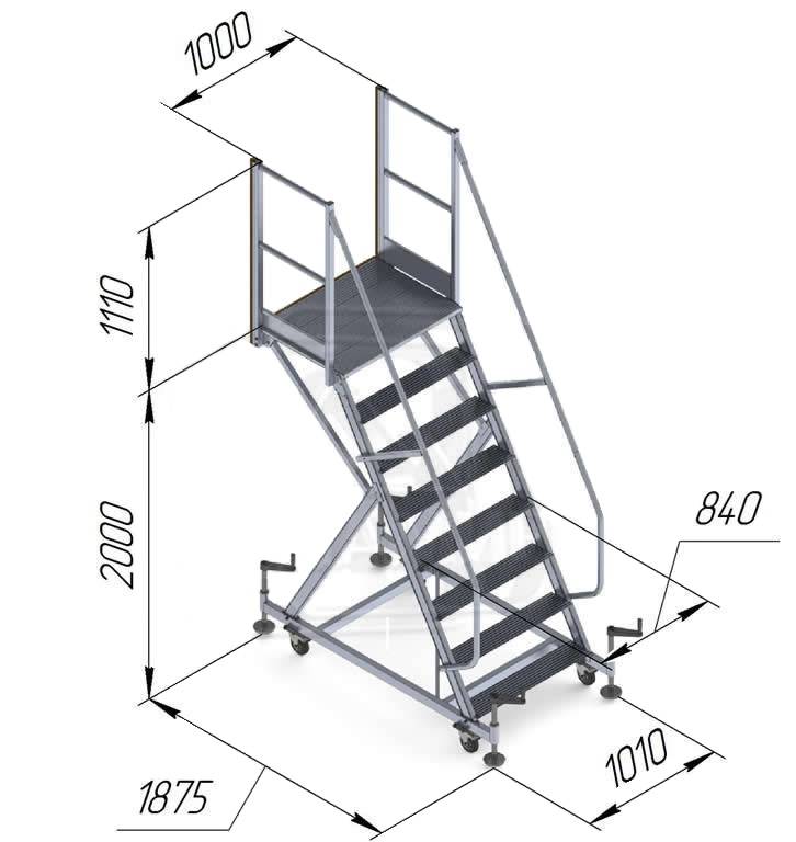 Расчет лестницы с поворотными ступенями на 180: методы и их особенности