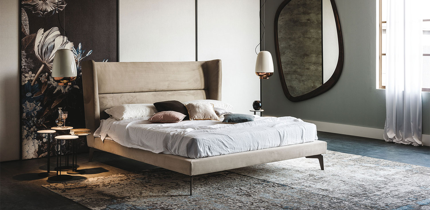 Кожаные кровати в интерьере: фото красивых кожаных кроватей