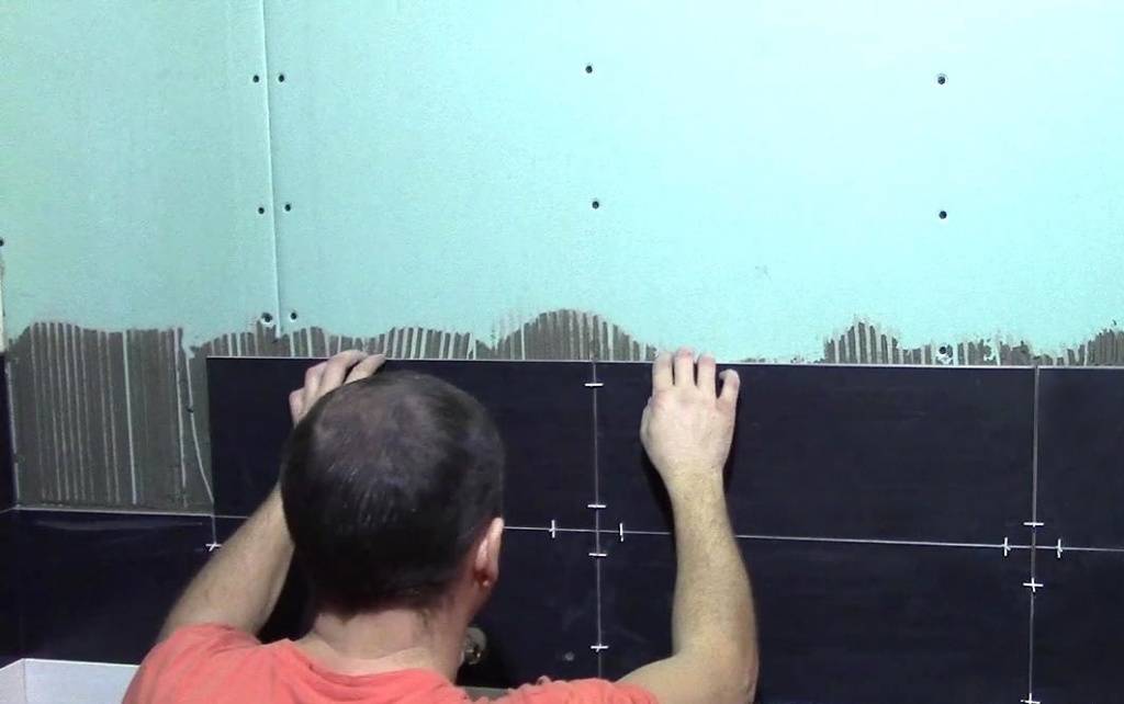 Как укладывать плитку на гипсокартон в ванной комнате: ровная и долговечная кладка своими руками