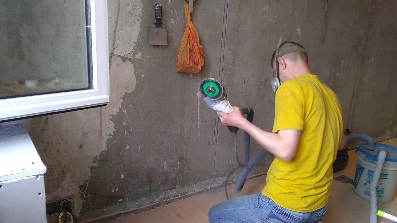 Простая самоделка, чтобы пилить болгаркой бетон, кирпич без пыли и грязи