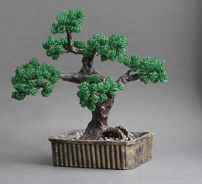 Сакура из бисера: пошаговое описание процесса создания дерева своими руками и фото схем