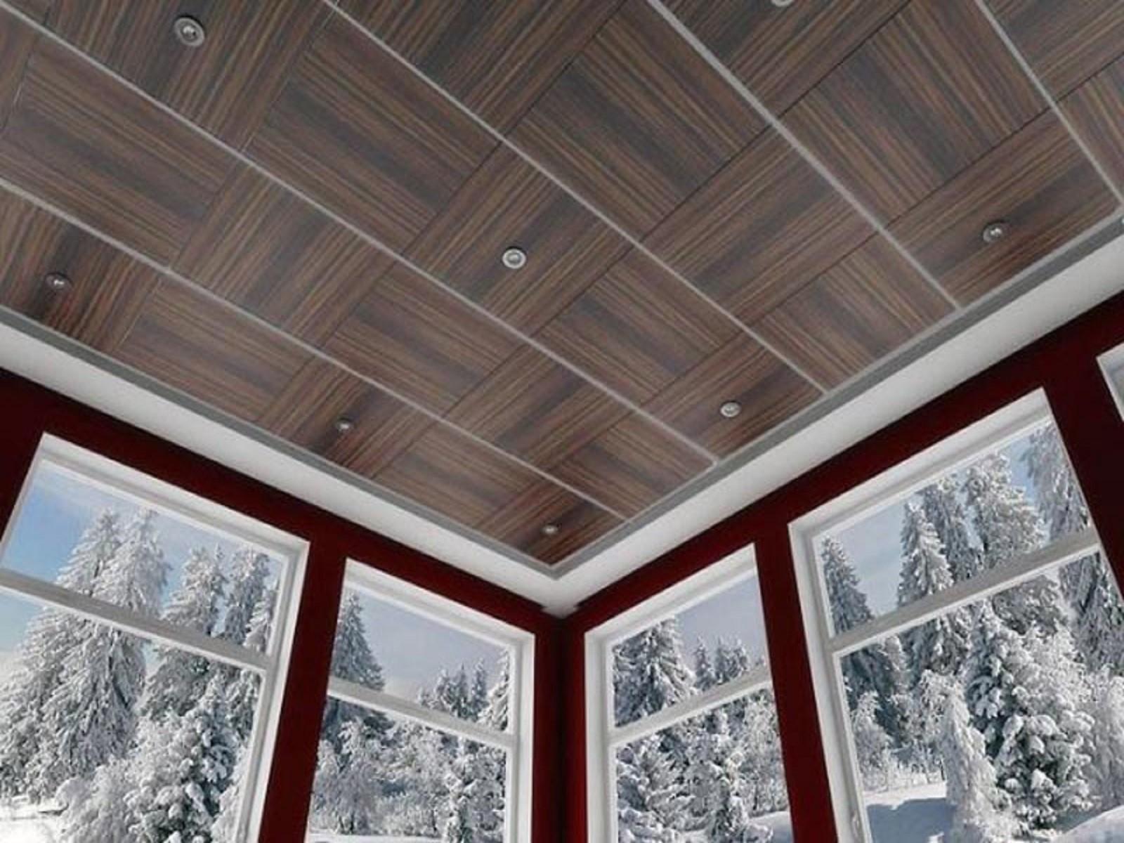Потолок из пластиковых панелей своими руками: фото, видео монтажа