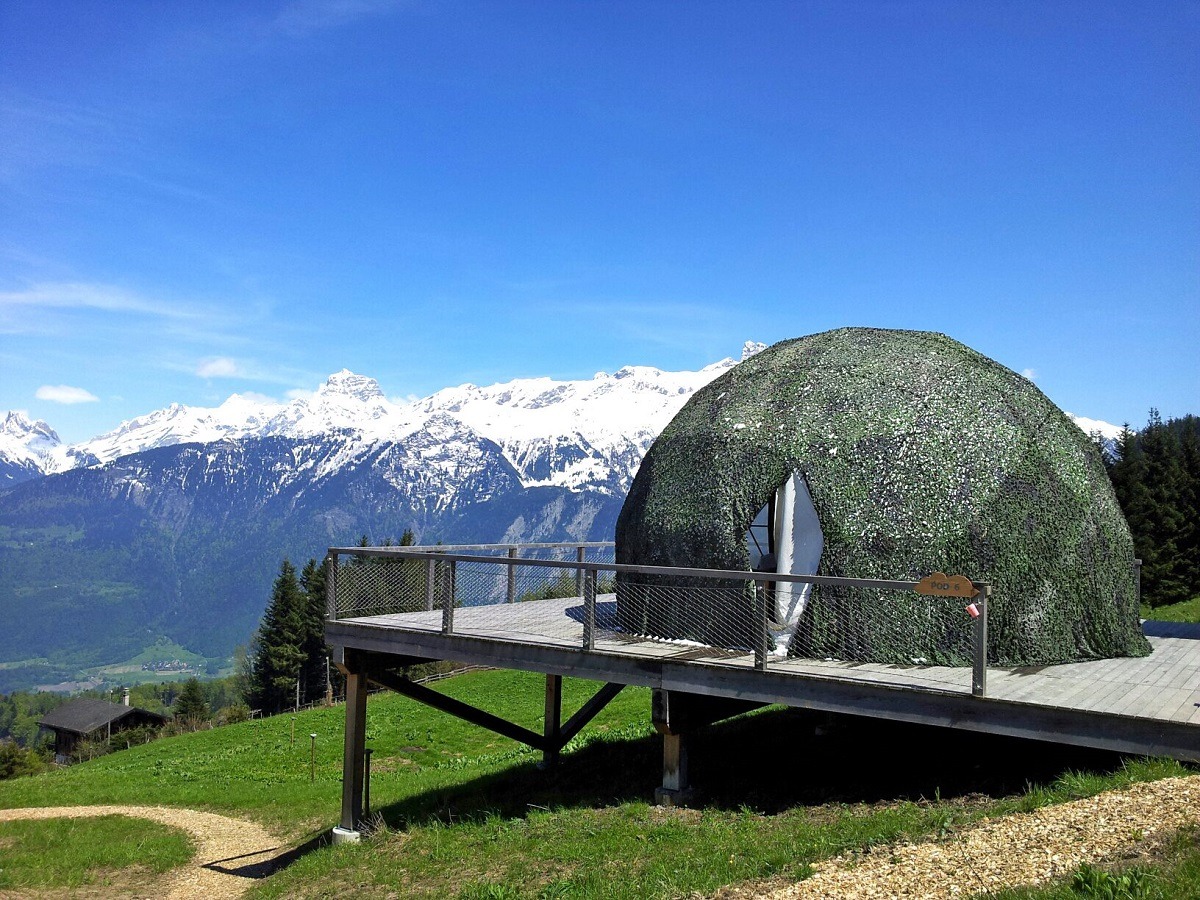 Whitepod eco-luxury hotel (2023)